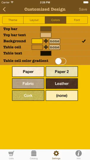 Скриншот Shopping Pro (Grocery List) на iPhone 5