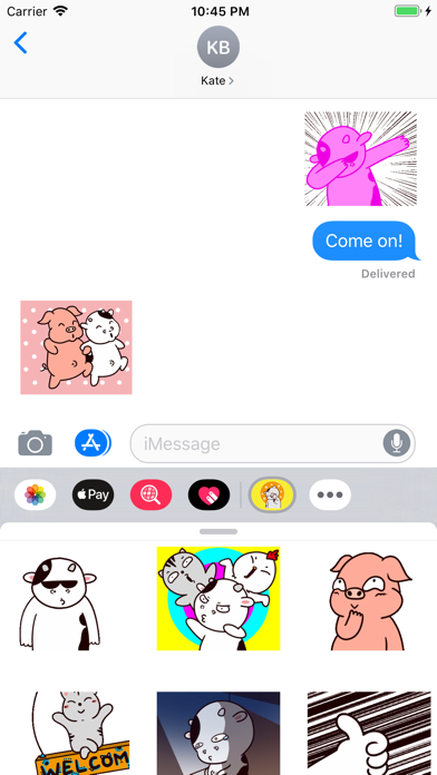 Funny Animal Animated Stickers screenshot 3