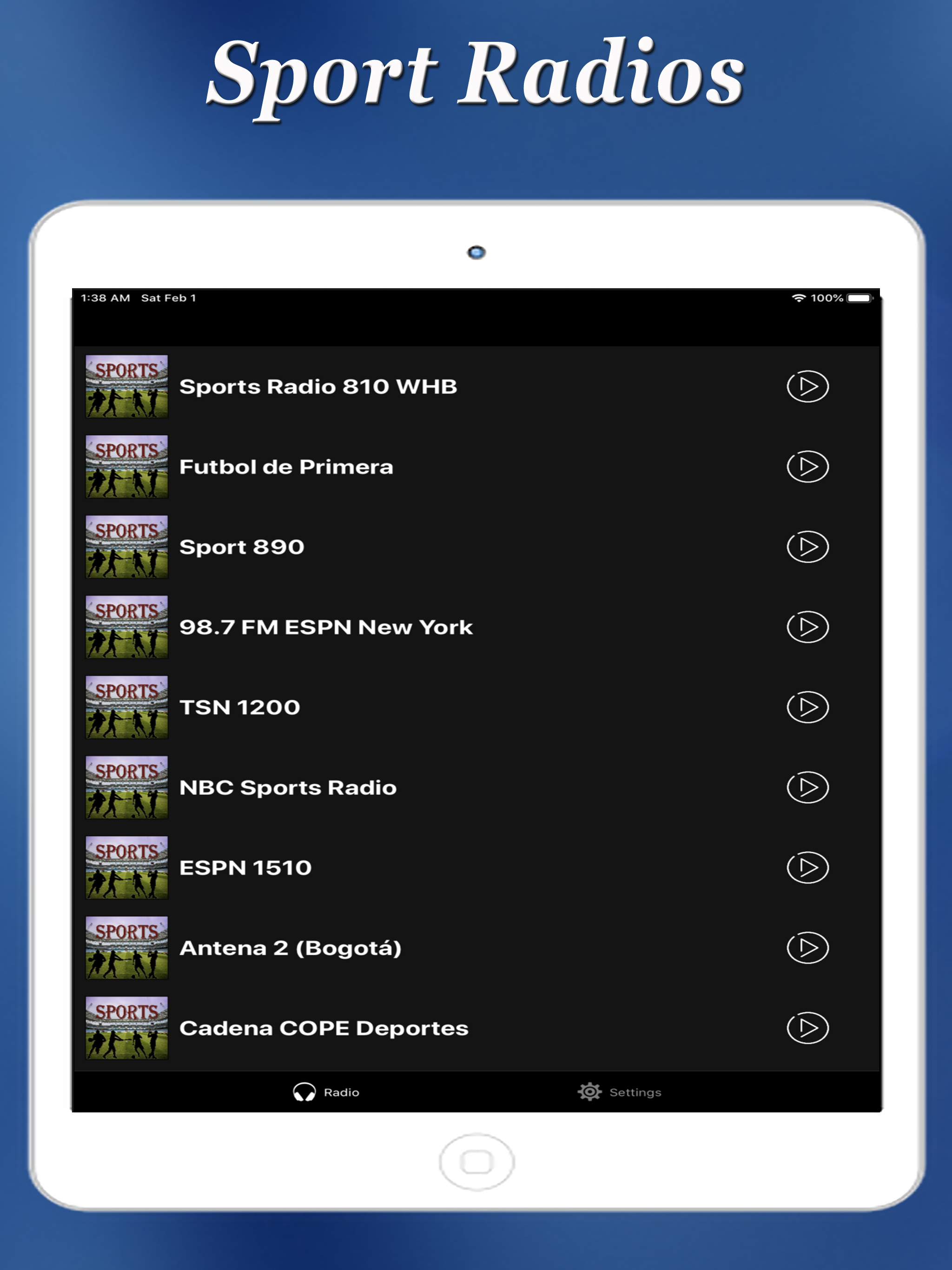 Sport Radios
