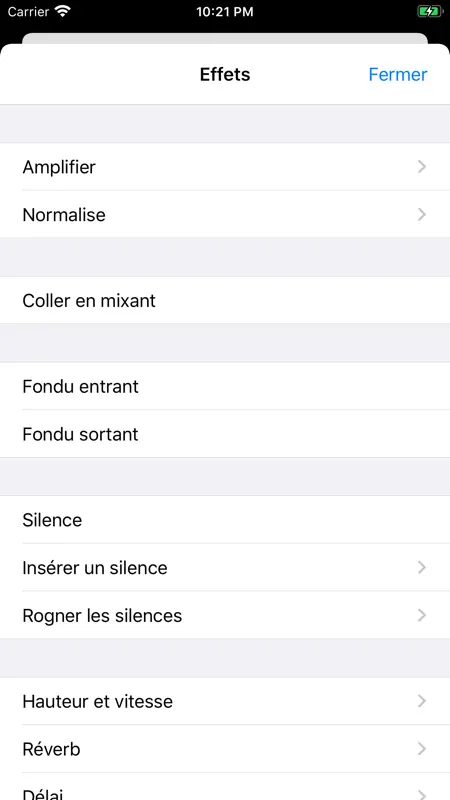 TwistedWave Éditeur Audio screenshot 2 of 3