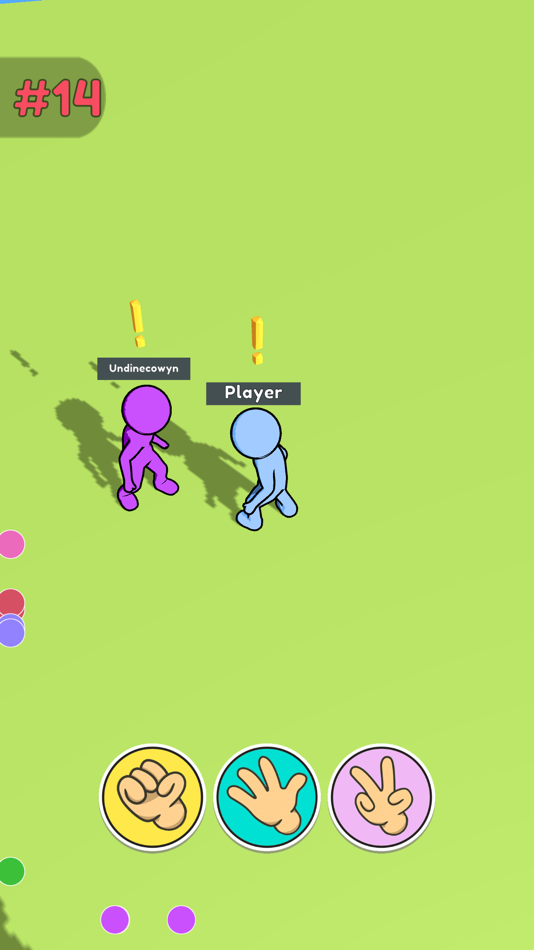 #3. Rock Paper Scissors 3D.io (iOS) 게시자: Dastan Games LLP