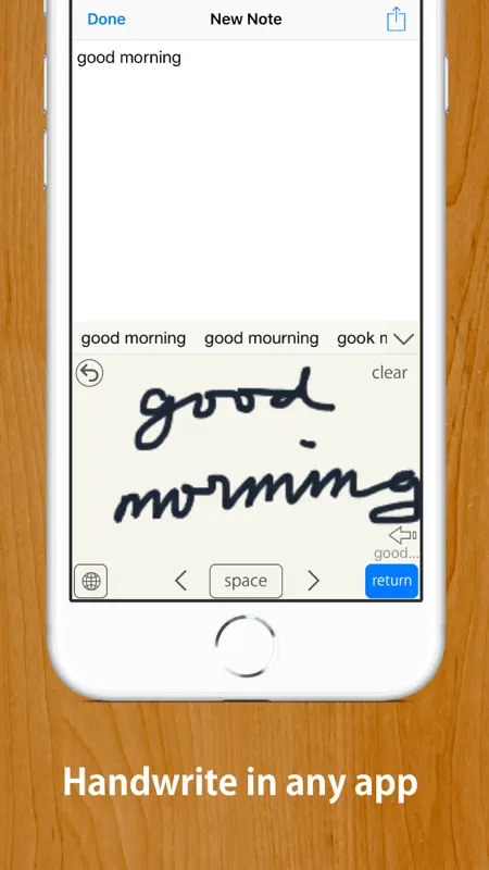 Handwriting Keyboard screenshot 2 of 3