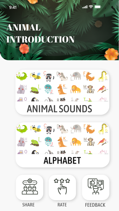 Screenshot #1 pour Alphabet ABC with Animal sound