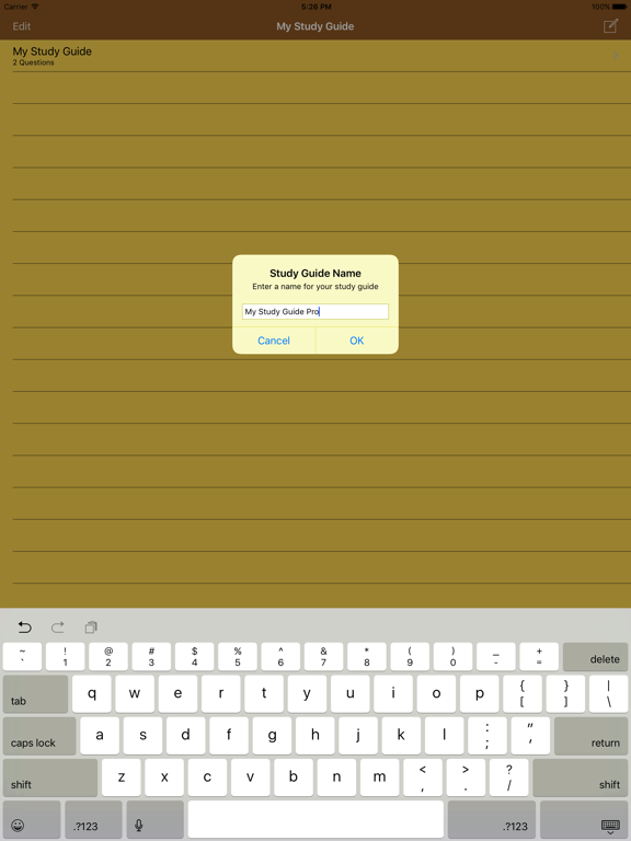 Screenshot #4 pour Study Guide Pro