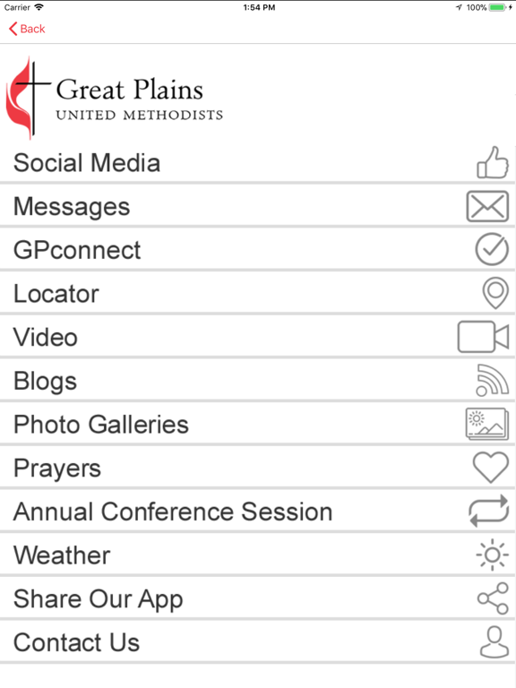 Screenshot #6 pour Great Plains Methodists HD