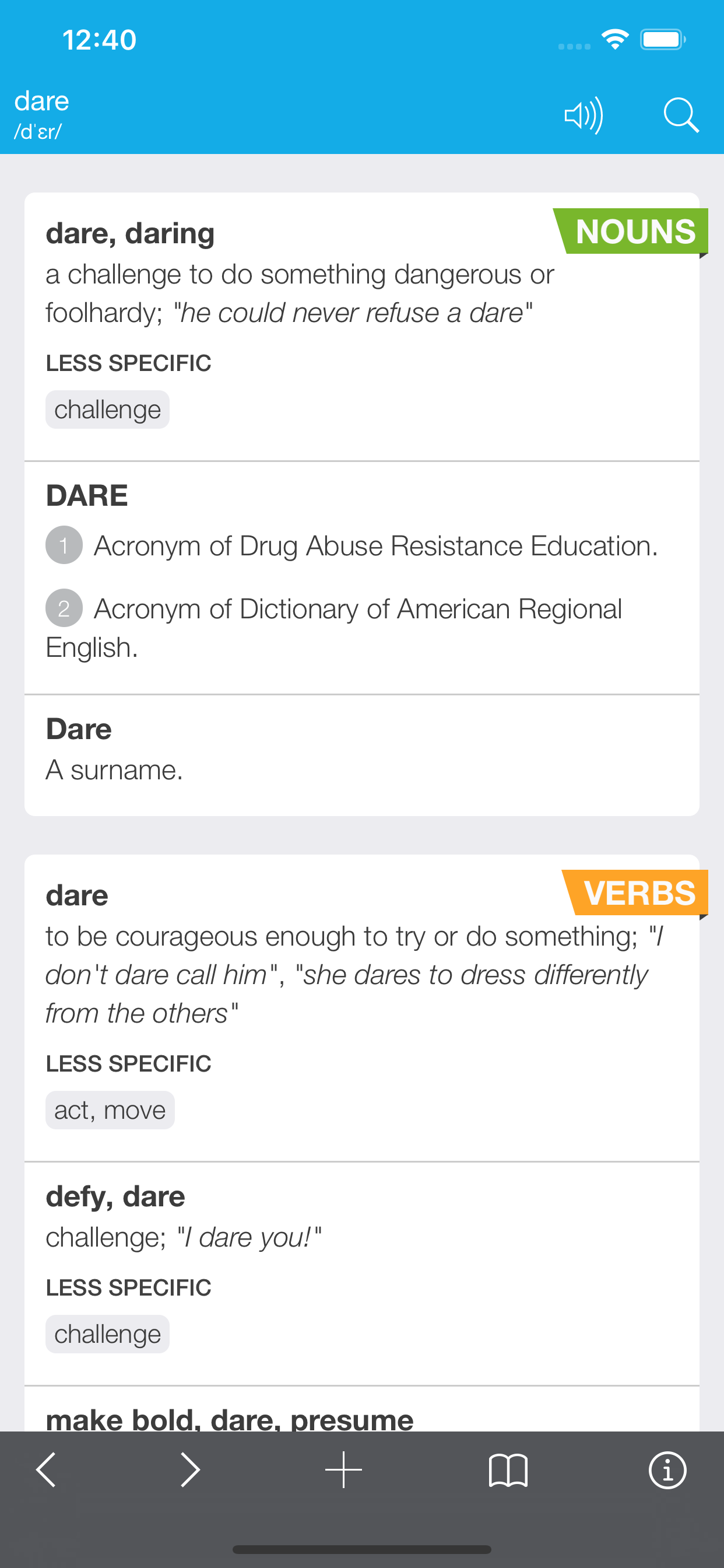Concise English Dictionary HD