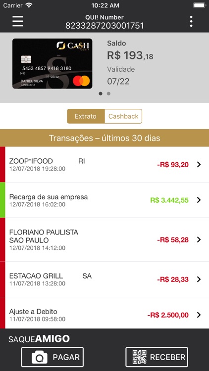 Cartão Cash Conta screenshot-3