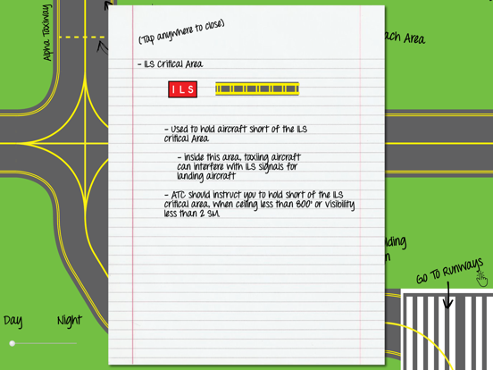 Airport Markings and Signs iPad screenshot 4 - Education app