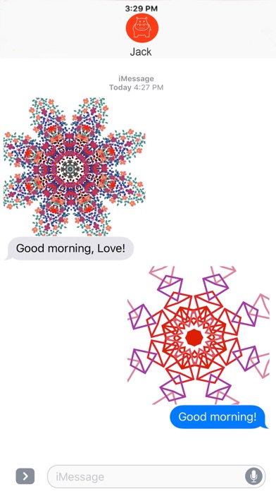 Screenshot #2 pour Valentine Kaleidoscope Animate