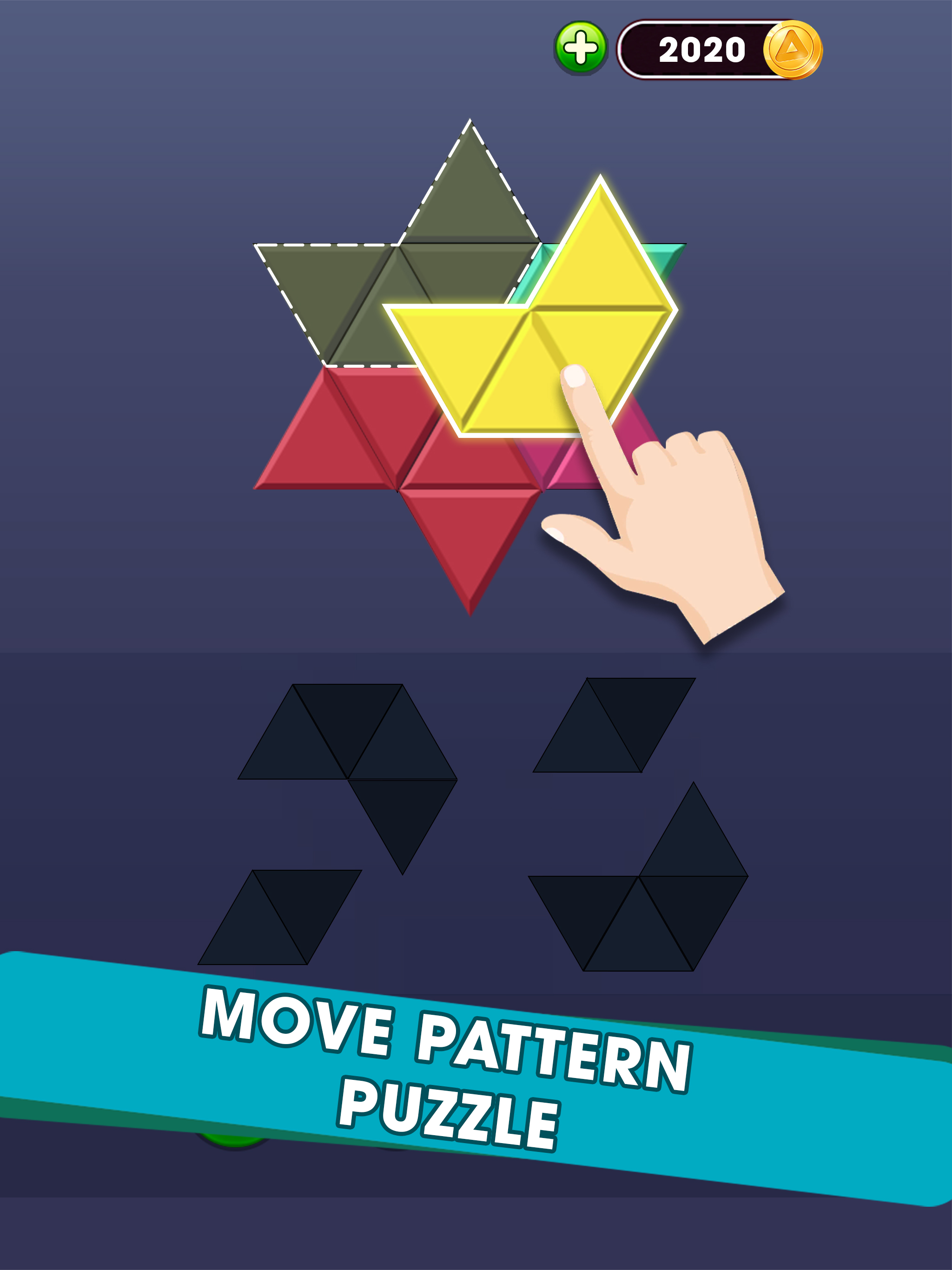 Triangle Puzzle - Block Hexa