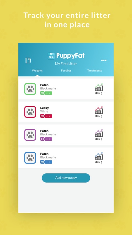 PuppyFat - Whelping Records