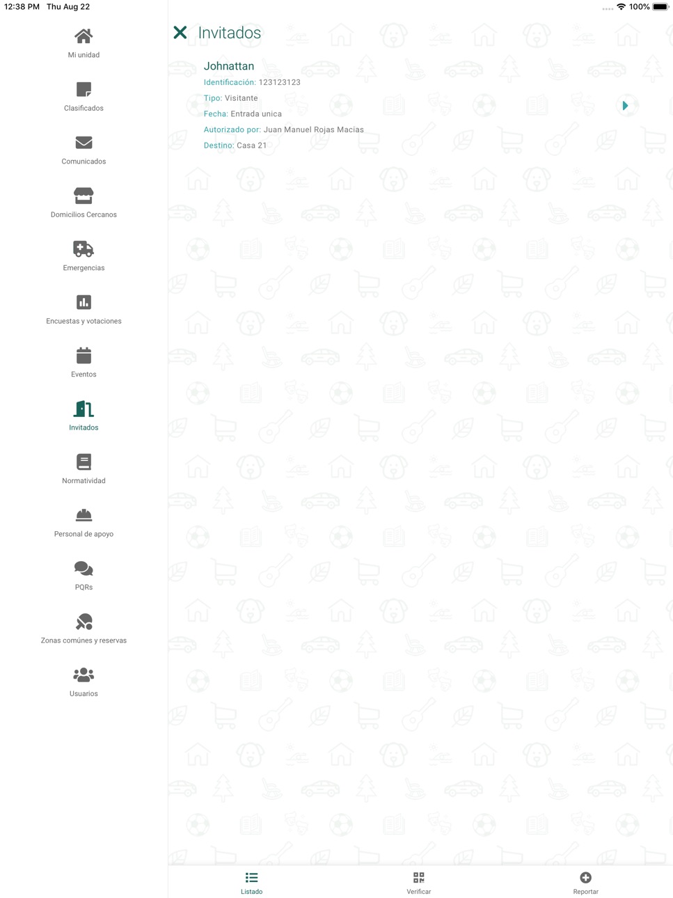 iPad screenshot