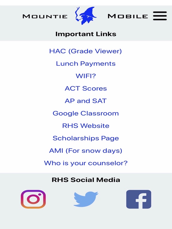 Mountie Mobile iPad screenshot 6 - Social Networking app