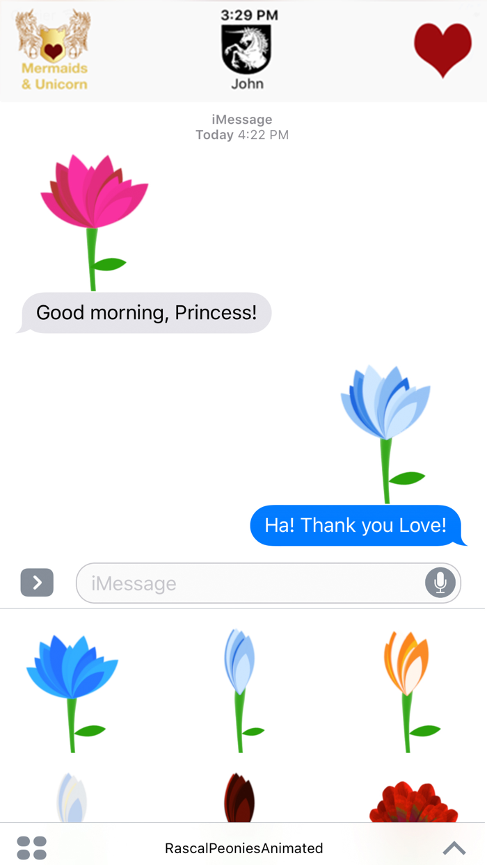 Rascal Peonies Animated