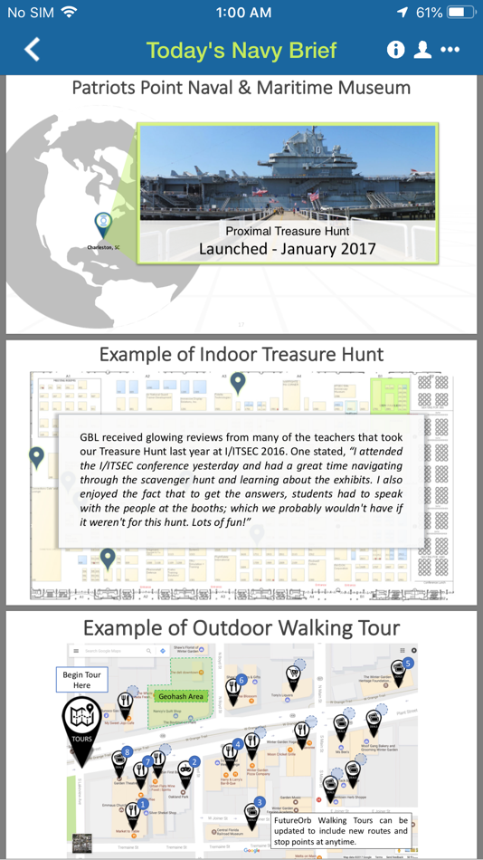 #4. FutureOrb® - Proximal Web® (iOS) Podle: GBL Systems Corp