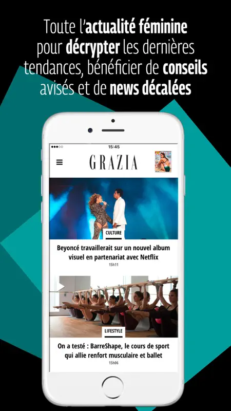 Grazia screenshot 1 of 5