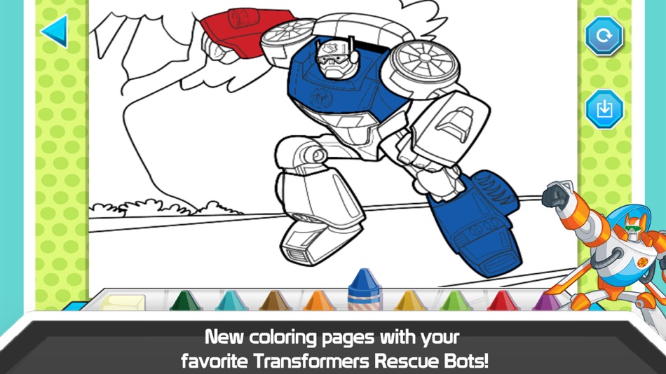 #5. Transformers Rescue Bots- (iOS) 由: PlayDate Digital