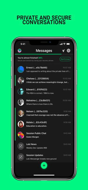 Session - Private Messenger(圖1)-速報App