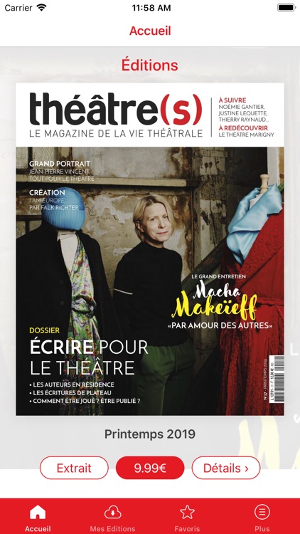 Théâtre(s) Magazine