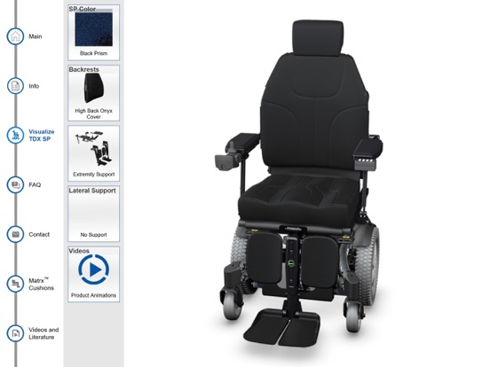 Power Wheelchair Guide iPad screenshot 3 - Business app