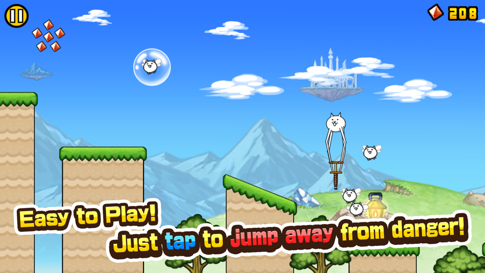 #3. Go! Go! Pogo Cat (iOS) 由: ponos corporation
