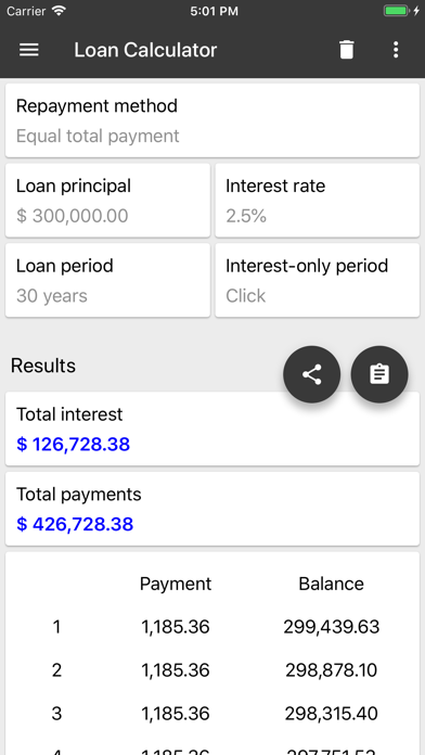 ClevCalc - Calculator Screenshot