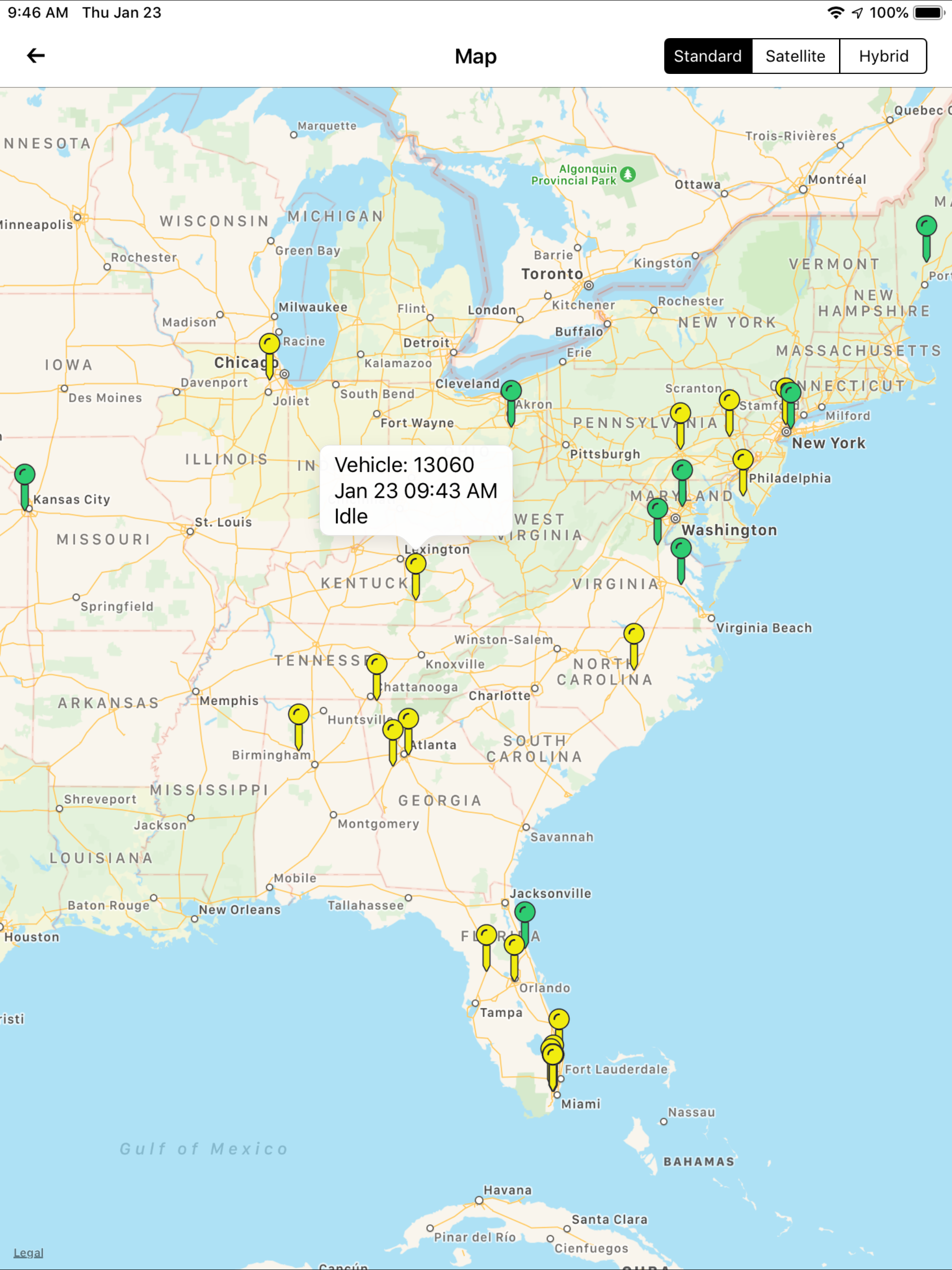 TopTracking Mobile screenshot 8