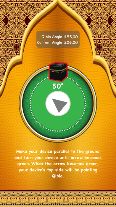 Screenshot #2 pour Qibla Finder and Qibla Locator