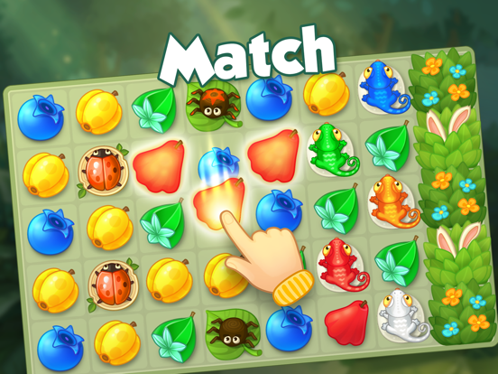 Bloomberry - match 3 puzzle iPad app afbeelding 2