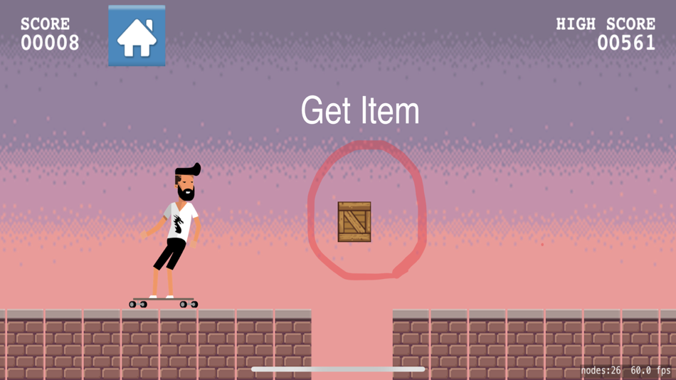 #4. SkateBorader (iOS) 由: GANA Holdings Co., Ltd.