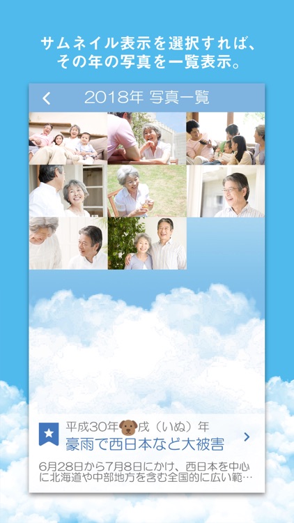 おもいでアプリ FROM TO