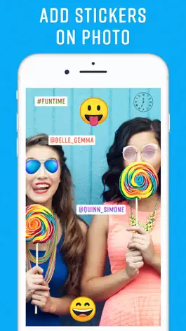 Game screenshot Hashtag Photo Maker Generator apk