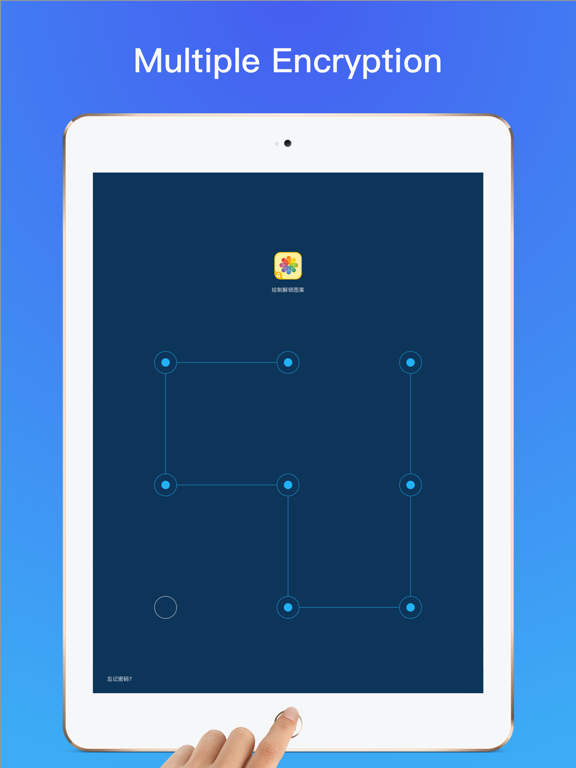 Safe Album - Encrypted iVault iPad screenshot 1 - Photo & Video app