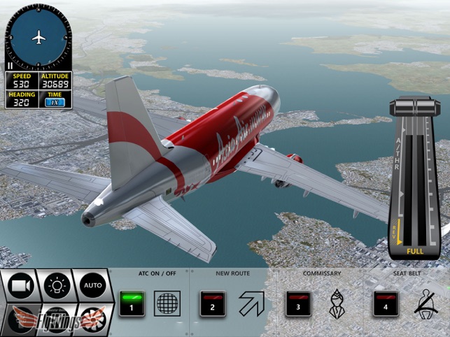 Flight Simulator 2018 FlyWings android iOS apk download for free