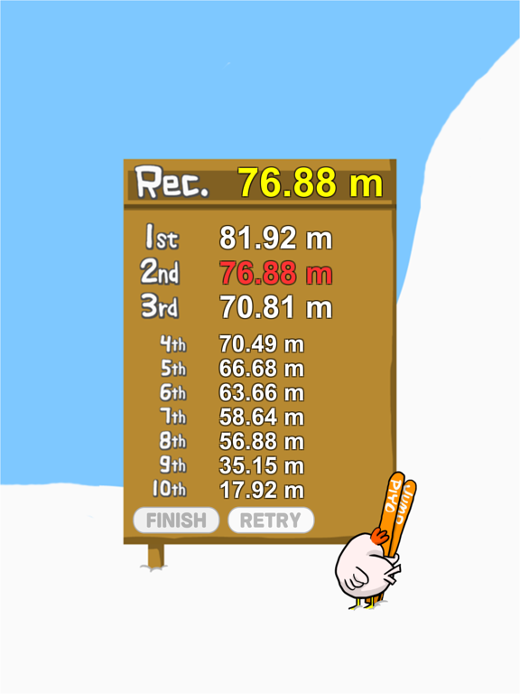 Screenshot #6 pour Bird Ski Jump