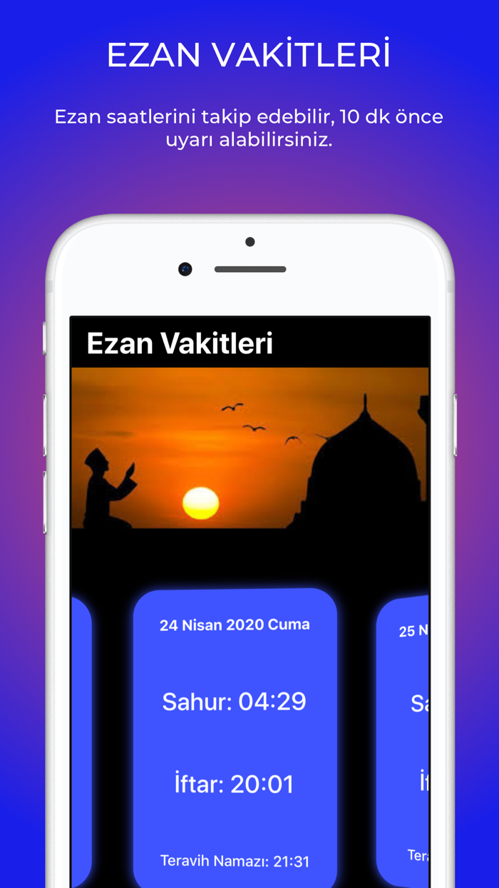 Ramadan imsakiye 2020 - Time