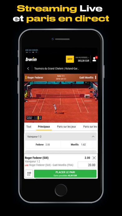 Screenshot #3 pour bwin Paris Sportifs en Ligne