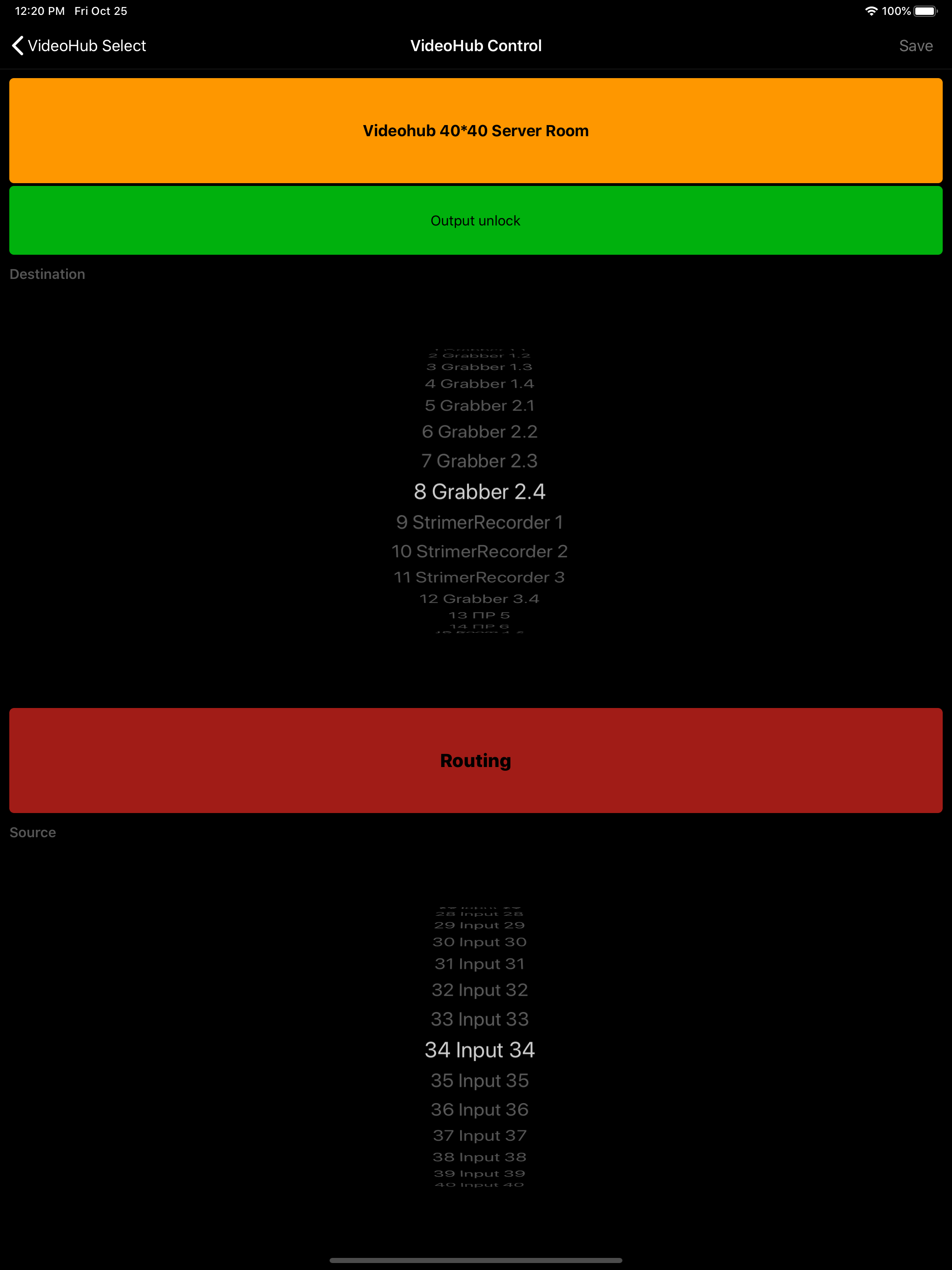 VideoHubControl screenshot 14