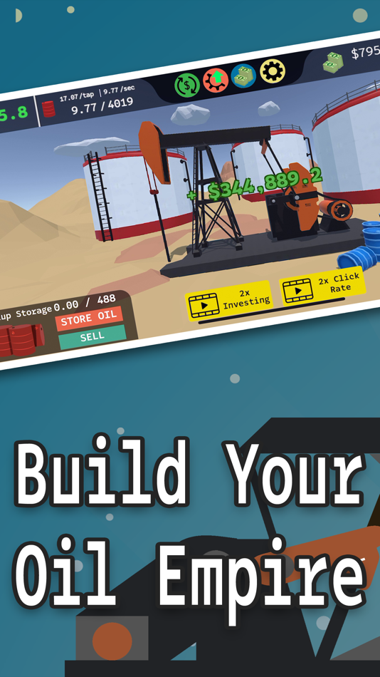 #1. Big Oil - Clicker Tycoon Game (iOS) Podle: Black Cigar Apps, LLC