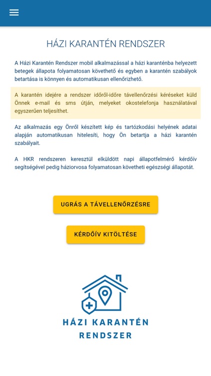 Házi Karantén