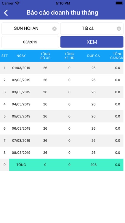 Quản Lý Sun Taxi screenshot-4