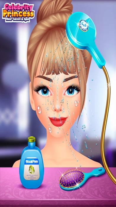 Screenshot #3 pour Celebrity Princess Hair Salon
