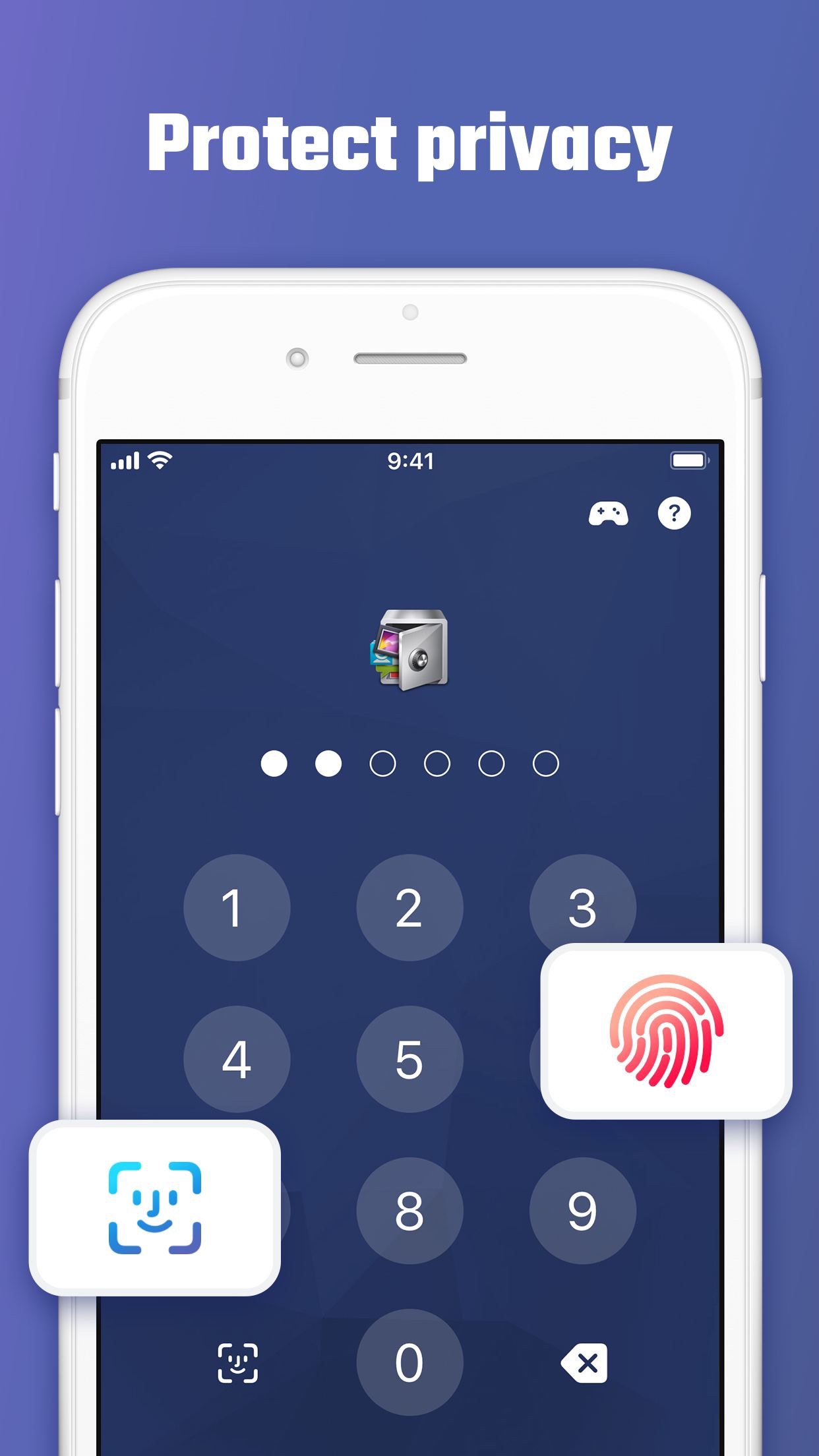 Screenshot 1 of AppLock - photo lock