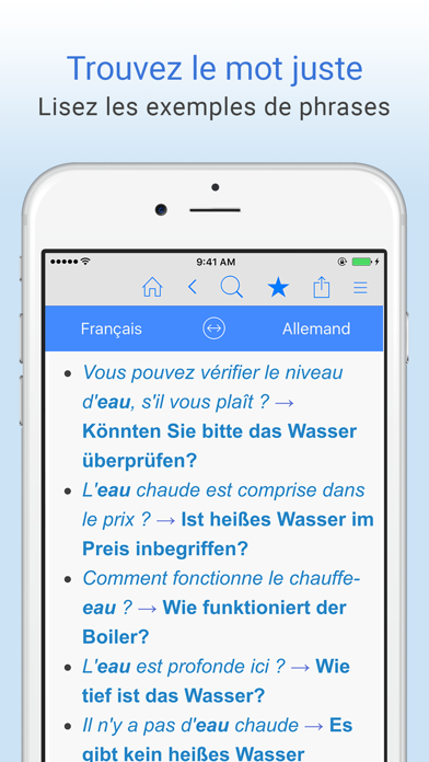 Screenshot #3 pour Dictionnaire français-allemand