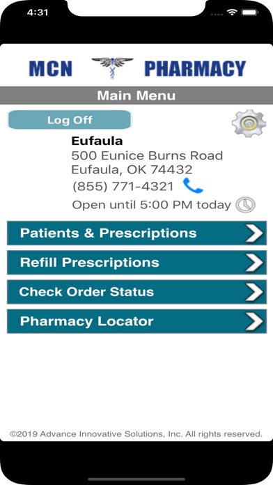 Muscogee Creek Nation Pharmacy screenshot 2