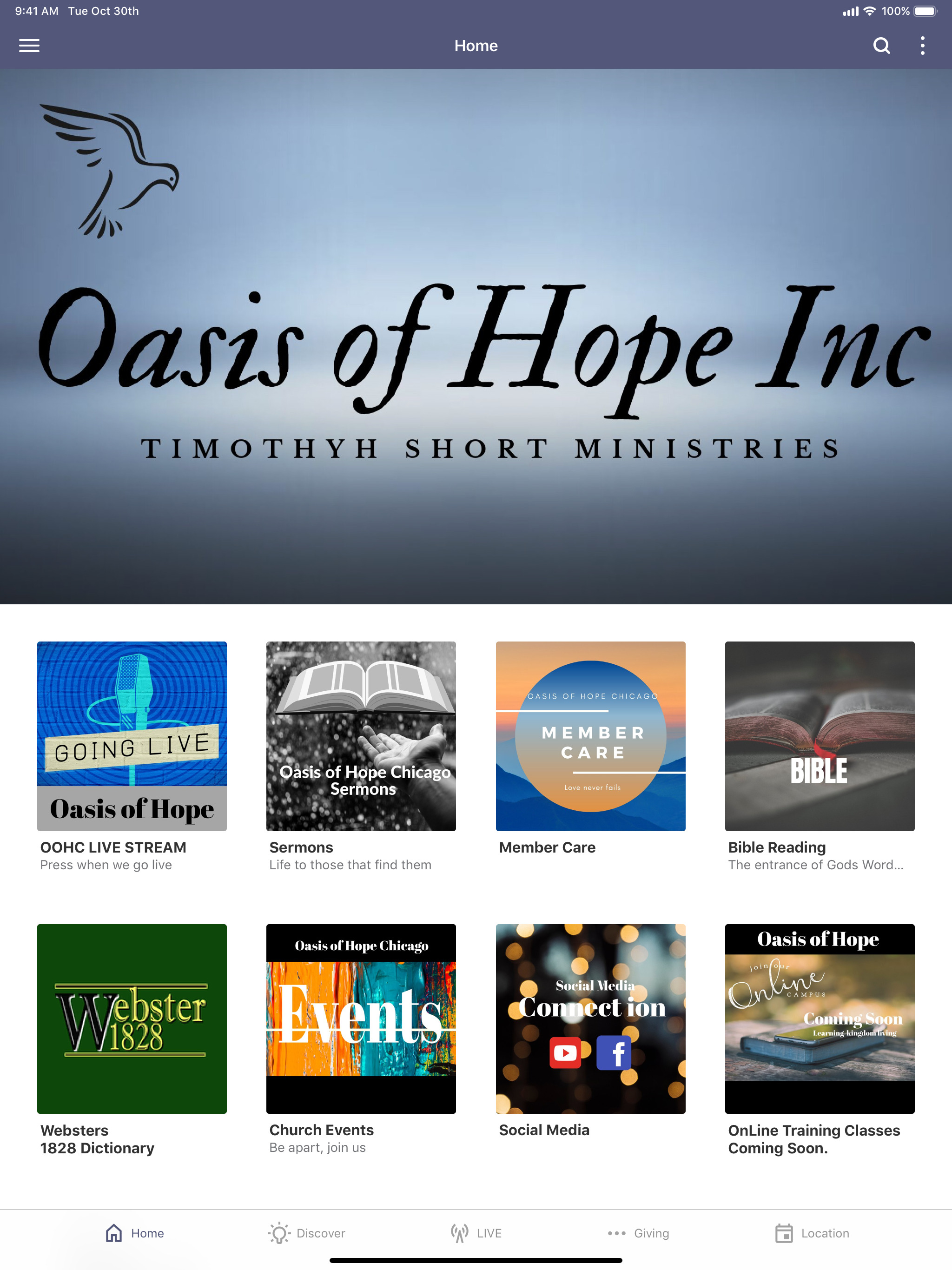 Oasis of Hope Chicago screenshot 4