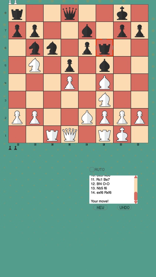 #3. Queen Difficult Chess Game (iOS) Podle: Hakan Kokarcalı