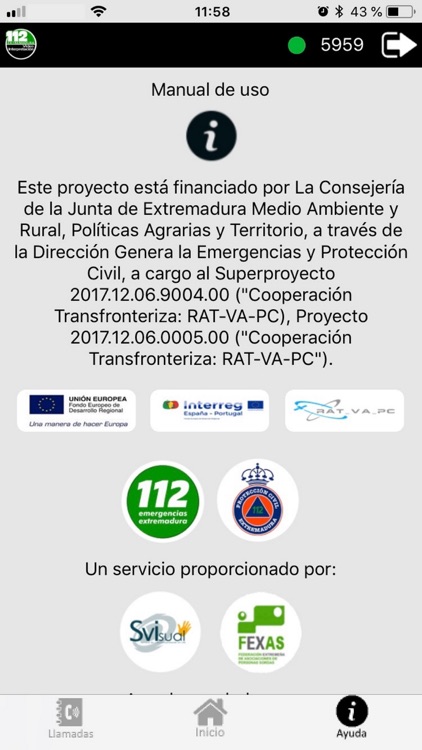 112 Svisual Extremadura screenshot-5