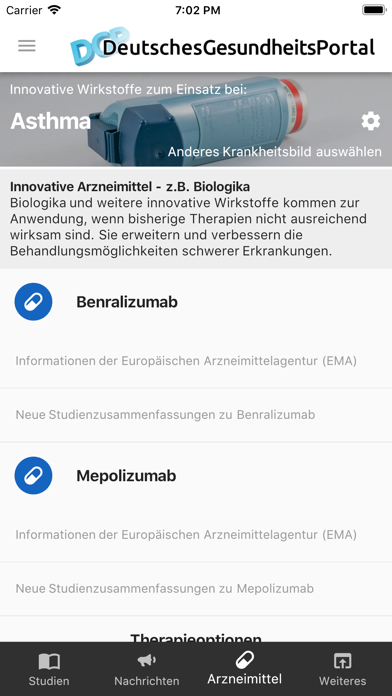 Deutsches GesundheitsPortal screenshot 4