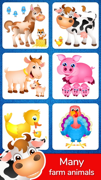 123 Kids Fun Puzzle Blue Games Screenshot